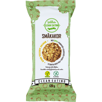 Småkakor Äpple 120g Clean Eating.