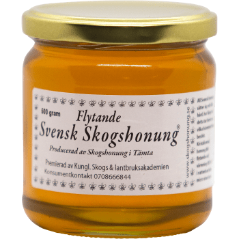 Honung Flytande Svensk 500g Skogshonung.