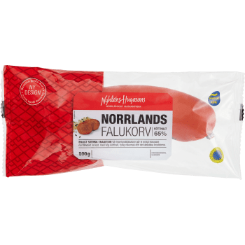 Norrlandsfalu Kötthalt 65% 500g Nyhléns Hugosons.