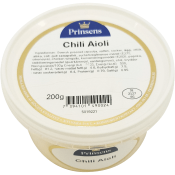 Aioli Chili 200g Prinsens.