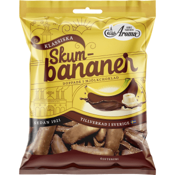 Chokladbananer Skum 100g Aroma.