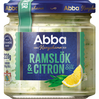 Ramslök & citronsill 220g Abba.