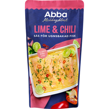 Lime Chilisås 250g Middagsklart Abba.
