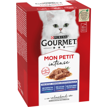Kattmat Mon petit Fisk 6-p 300g Gourmet.