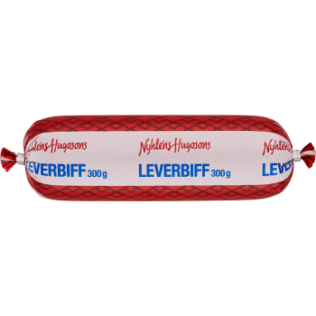 Leverbiff rå Fryst 300g Nyhléns Hugosons.