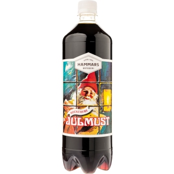 Julmust Utan Socker 1000ml Hammars Bryggeri.
