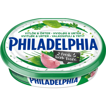 Färskost Vitlök & örter 20% 200g Philadelphia.