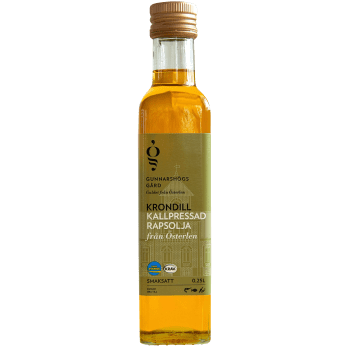 Kallpressad Rapsolja Krondill KRAV 250ml Gunnarshögs Gård.