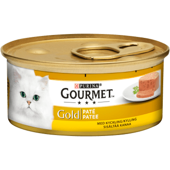 Kattmat Kyckling i paté 85g Gourmet.