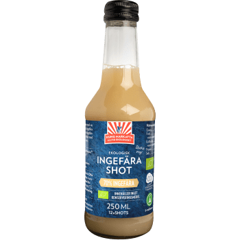 Frukt shot Ingefära ekologisk 250ml Kung Markatta.