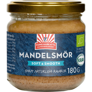 Mandelsmör 180g KRAV Kung Markatta.