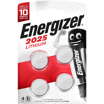 Knappcellsbatteri 2025 4-p Energizer.