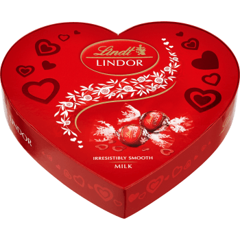 Choklad hjärta 200gr Lindt.
