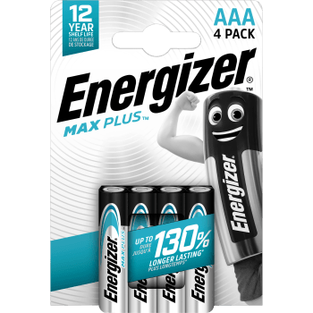 Batteri AAA 4-p Energizer Max Plus.