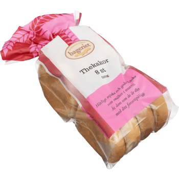 Thekakor 8-pack 500g Bageriet Sjöstrands.