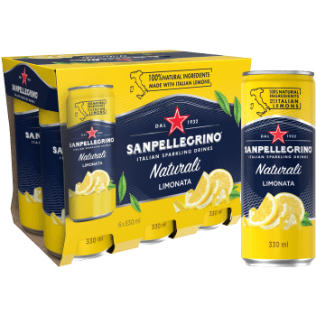 Sparkling drink Limonata 33cl 6-p San Pellegrino.