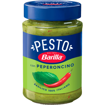 Pesto Basilico Peperoncino 195g Barilla.