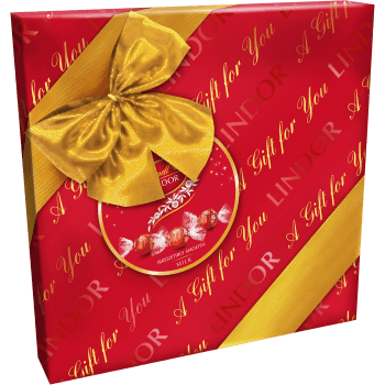 Chokladask LINDOR Mjölk Praliner 287g Lindt.