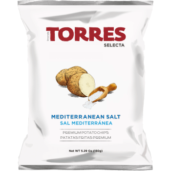 Chips Medelhavssalt ca 150g Torres.
