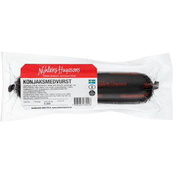 Konjaksmedvurst 300g Nyhléns Hugosons.