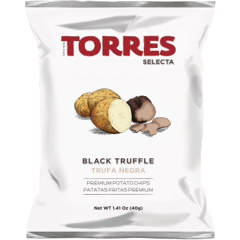 Chips Svart Tryffel ca 40g Torres.