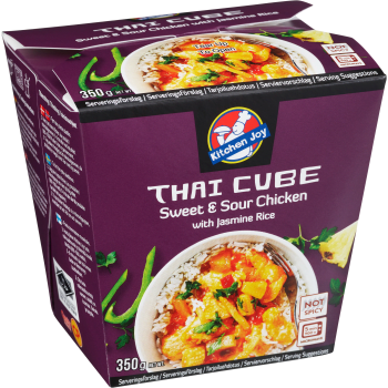 Thai cube sweet & sour chicken 350g Kitchen Joy.