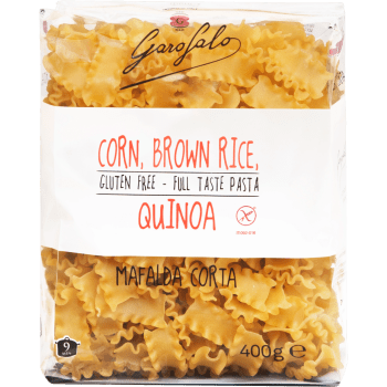 Pasta Mafalda Corta Glutenfri 400g Garofalo.