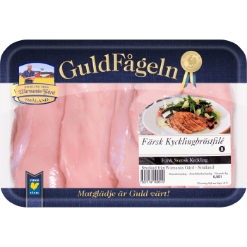 Kycklingbröstfilé Färsk ca 900g Guldfågeln.
