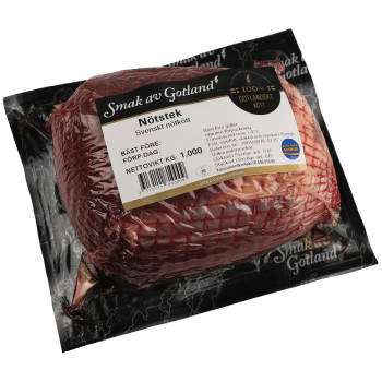 Nötstek Färsk nätad ca 1kg Smak av Gotland.