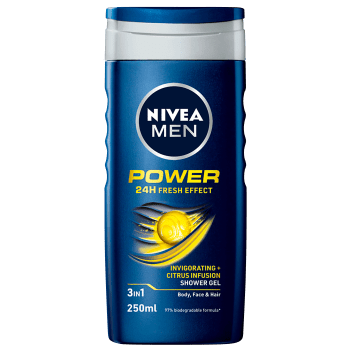 Duschgel Power Fresh 250ml NIVEA MEN.