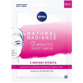 Ansiktsmask Natural Radiance Sheet Mask 1 st NIVEA.