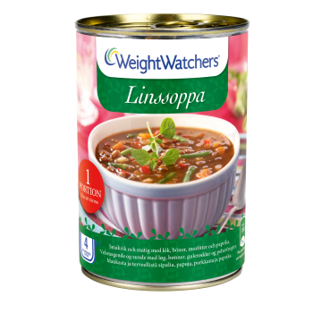 Linssoppa 400ml Weight Watchers.