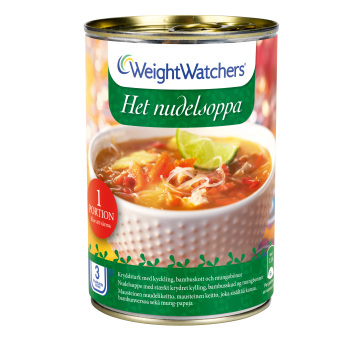 Het nudelsoppa 410g Weight Watchers.