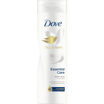 Hudkräm Essential Care Body Milk 250ml Dove.