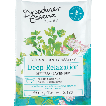 Badsalt Deep Relaxation 60g Dresdner Essenz.