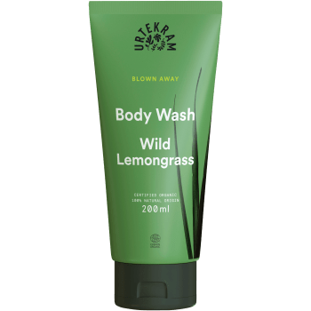 Duschtvål Wild Lemongrass 200 ml Urtekram.