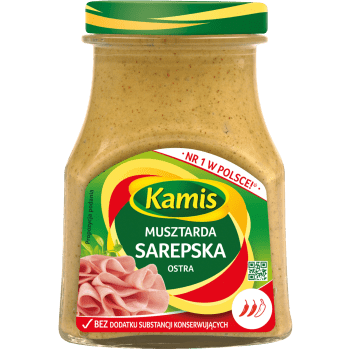 Senap Sarepska 185g Kamis.
