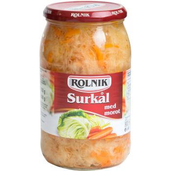 Surkål med morot 500g Rolnik.