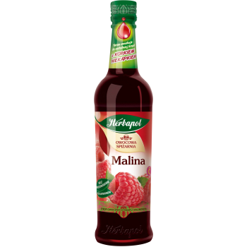 Hallonsyrup 420ml Herbapol.