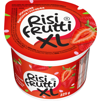 Mellanmål XL Jordgubb 225g RisiFrutti.