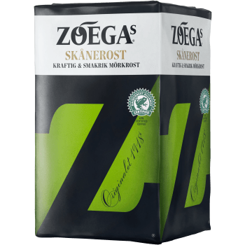 Bryggkaffe Skånerost 450g Zoegas.