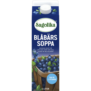 Blåbärssoppa 1l Sagolika.