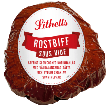 Rostbiff Sous Vide ca 4kg Lithells.