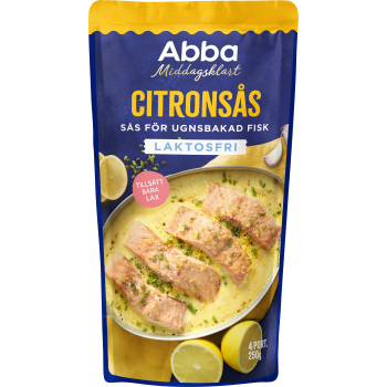Citronsås Laktosfri 250g Middagsklart Abba.