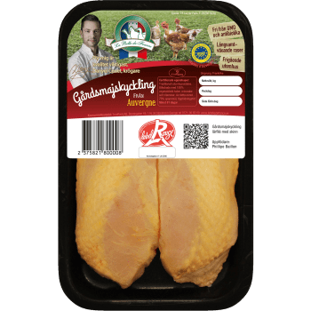 Gårdsmajskycklinglårfilé ca 400g La belle de France.