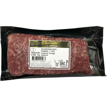 Vildsvinsfärs Fetthalt lägre än 15% ca 500g Åke P Fågel & Vilt.