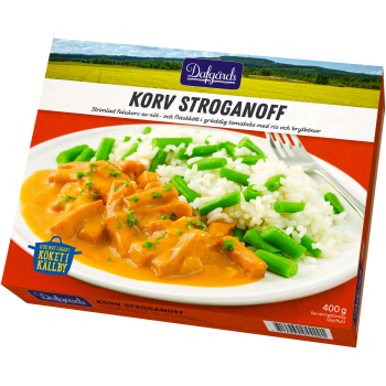 Korv stroganoff 400g Dafgårds.