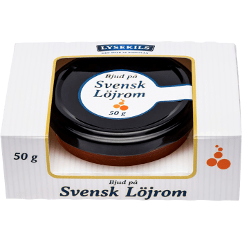 Svensk Löjrom 50g Lysekils.