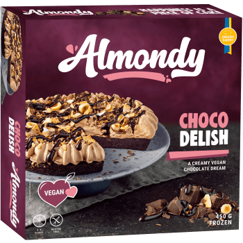 Tårta Choco delish Fryst 450g Almondy.