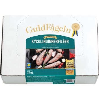 Kycklinginnerfiléer Fryst 2kg Guldfågeln.
